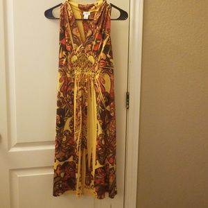 Summertime yellow dress